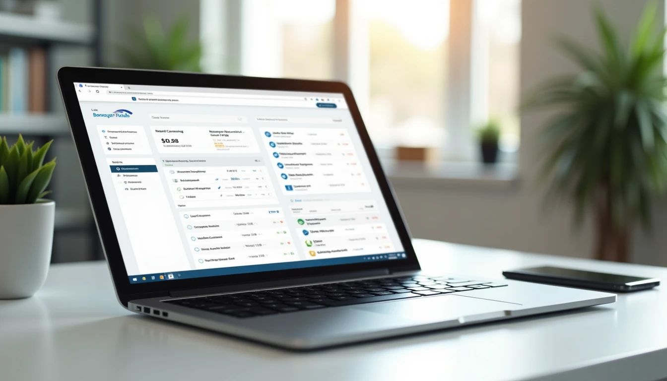 La banque postale mon compte en ligne : interface et navigation