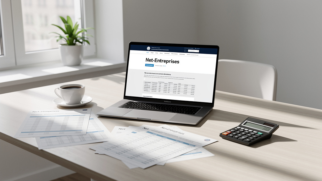 Comment utiliser net entreprise pour votre comptabilité